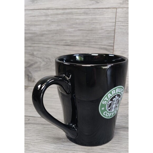 Starbucks Coffee Cup Mug Black With Starbucks Logo 8 oz 2008 - Picture 5 of 6